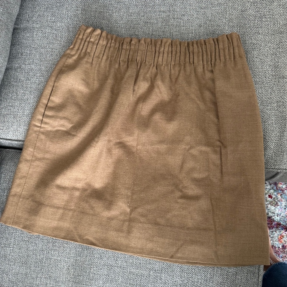J Crew Elastic Waist Skirt size 8